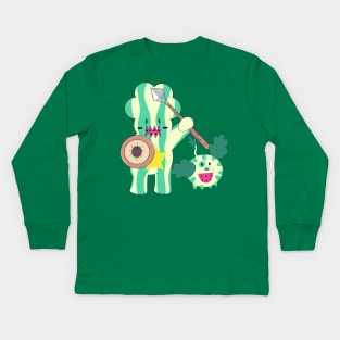 Watermelon Steven Kids Long Sleeve T-Shirt